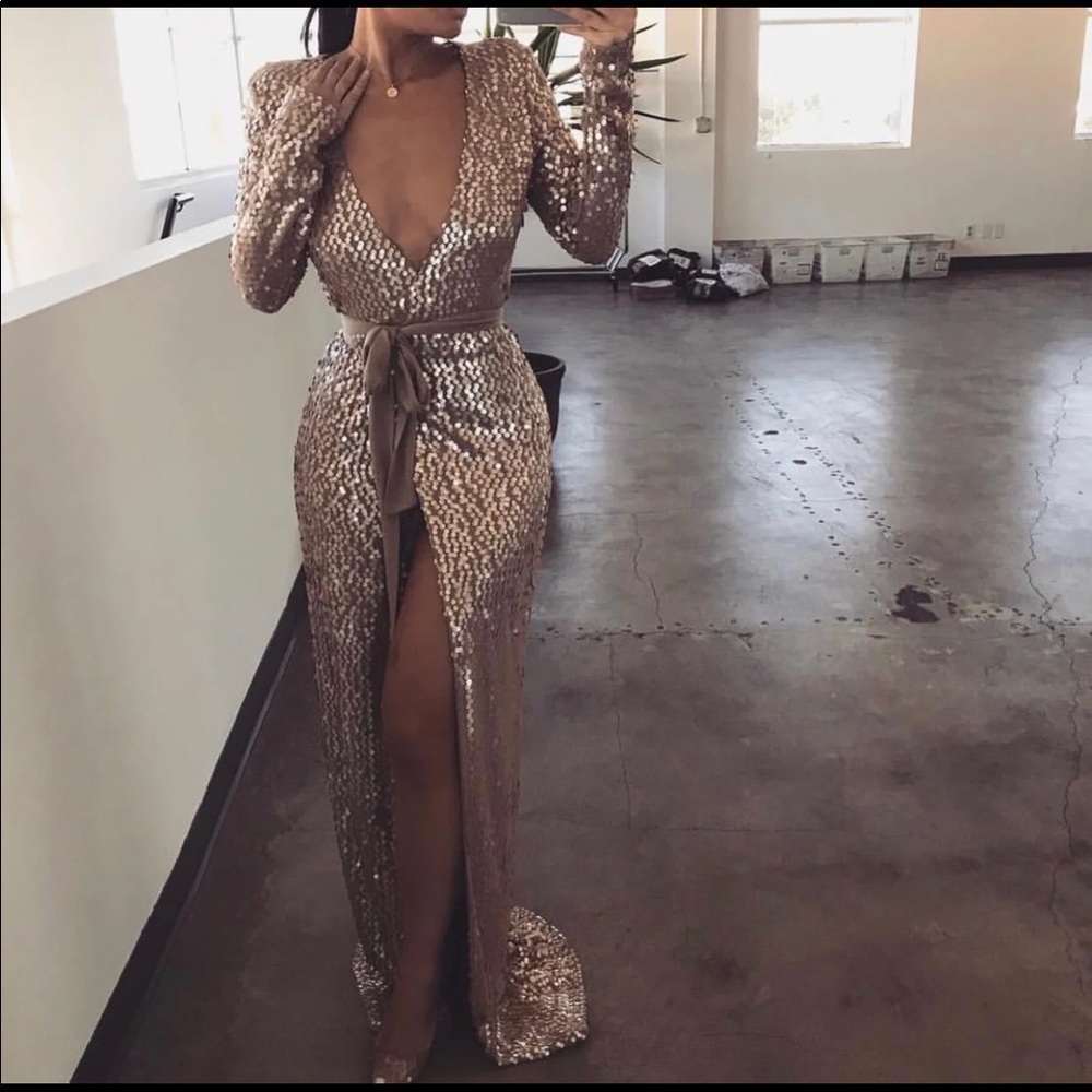 Jlux Label Sequins Dress